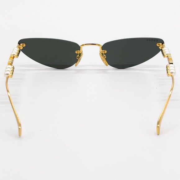 NEW GUCCI SUNGLASSES GOLD WOMEN CAT EYE EYEWEAR GUCCI GG1920S 001 main image 9